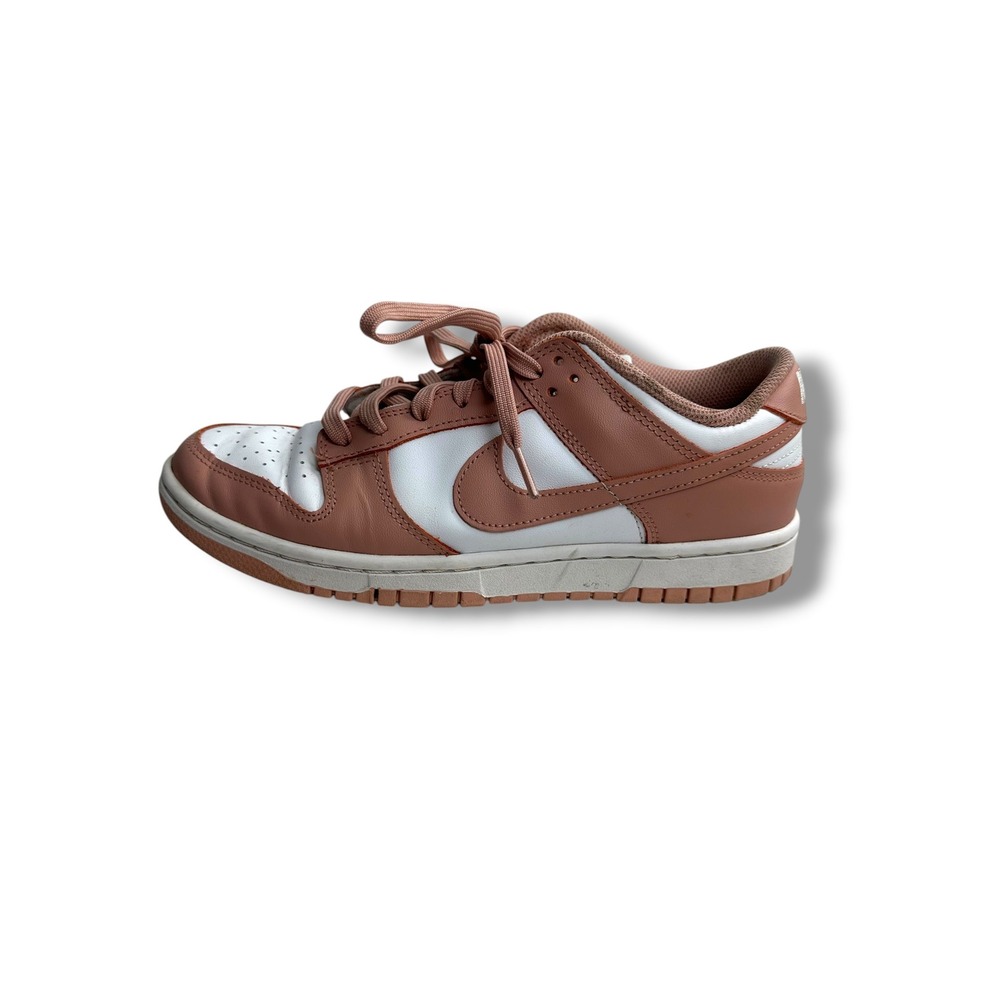 Nike Dunk Low Women 8.5 Rose Whisper White Pink Good DD1503-118 Leather Low Top
